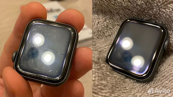 Полировка дисплея Apple Watch (без разбора)