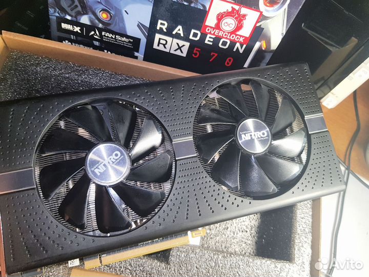 Sapphire RX 570 8GB Nitro+ OverClock идеал