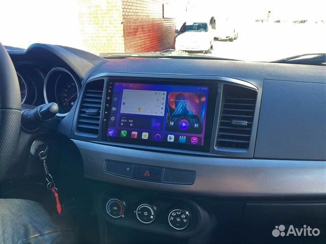 Android магнитола Mitsubishi Lancer 10, есть Teyes