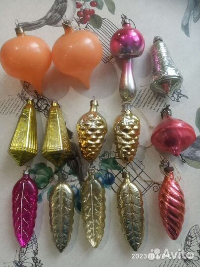 Ёлочные игрушки СССР