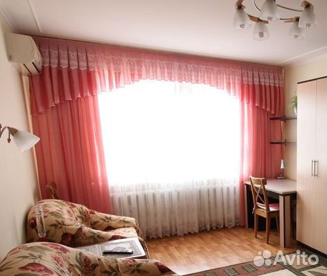 Шторы ткань жатка с двойным ламбрекеном