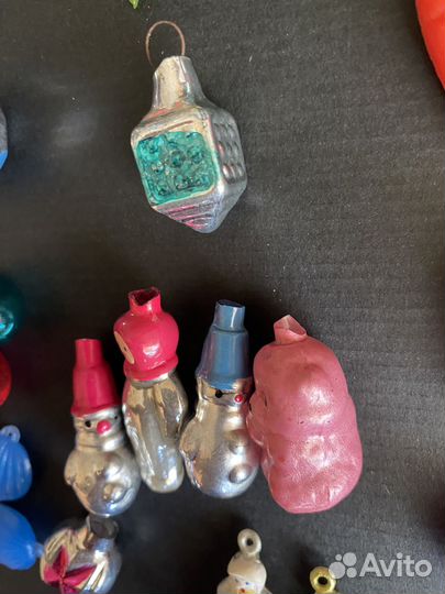 Елочные игрушки СССР малютка