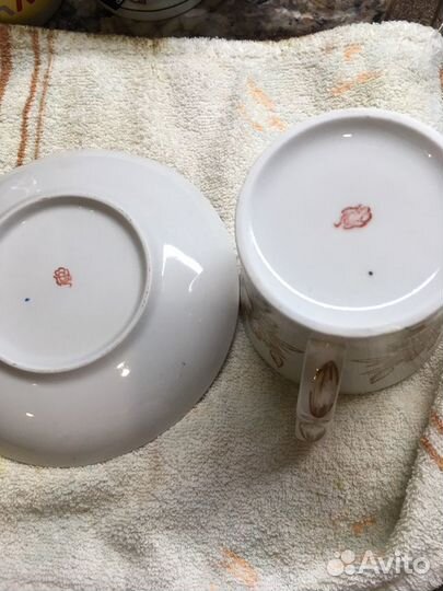 Лфз чайные чашки, блюдца, тарелки