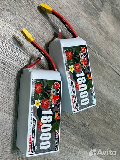 Аккумулятор для FPV дрона GNB18000mAh 6S 40С/80С