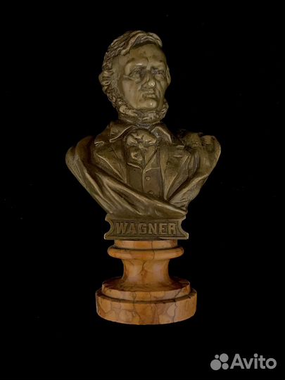 Бюст Вильгельм Рихард Вагнер 19 век