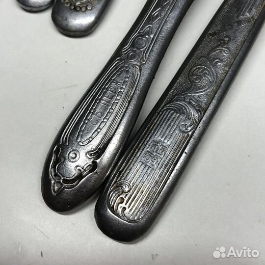 Вилки СССР нерж, з-д им.Кирова / 8шт