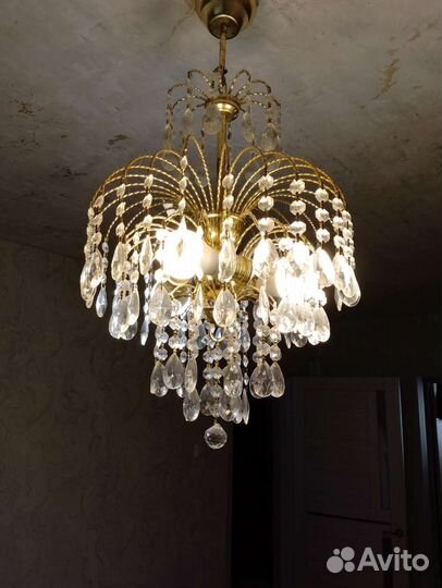Люстра хрустальная