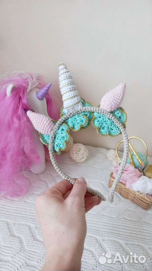 Ободок единорог