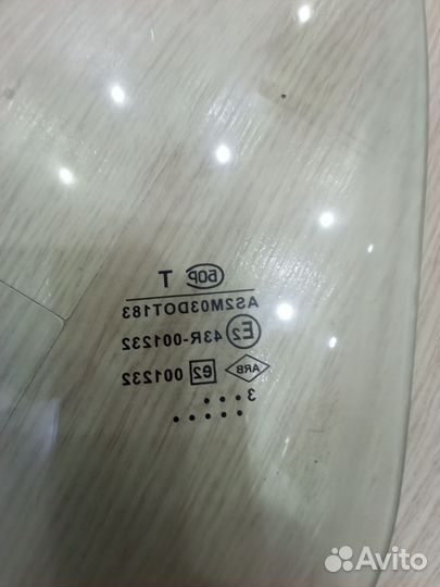 Стекло переднее правое Ларгус