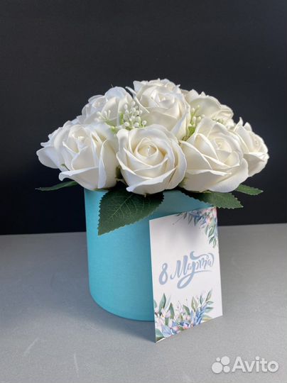 Мыльные розы. Букет из мыльных роз на 8-ое марта