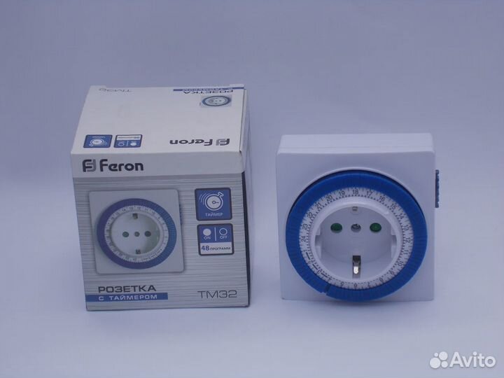 Розетка с таймером, механическим тм32