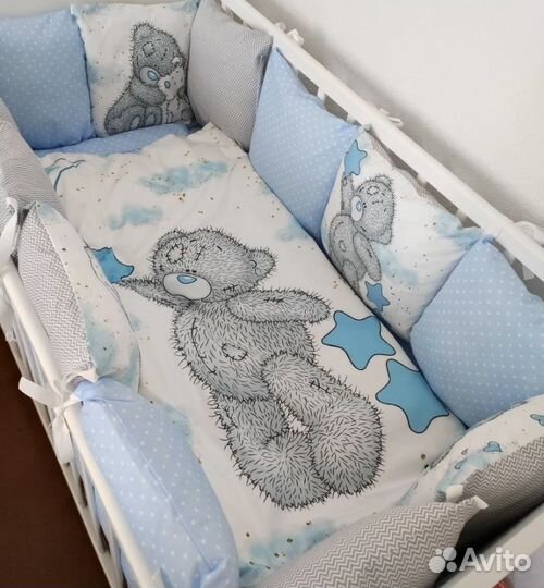 Бортики в кроватку