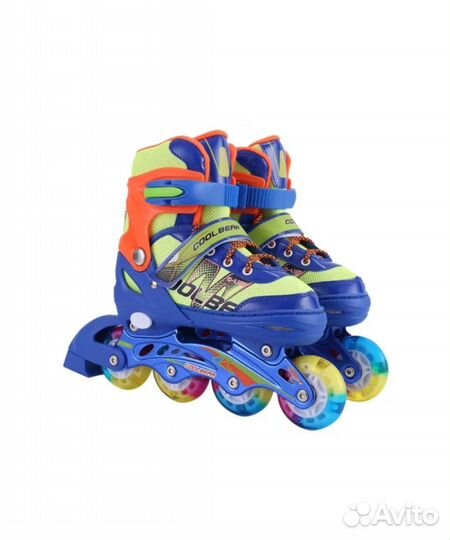 Роликовые коньки детские раздвижные 30-33 новые