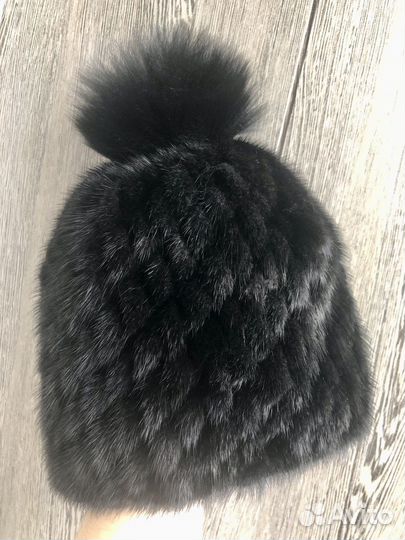 Шапка зимняя норковая