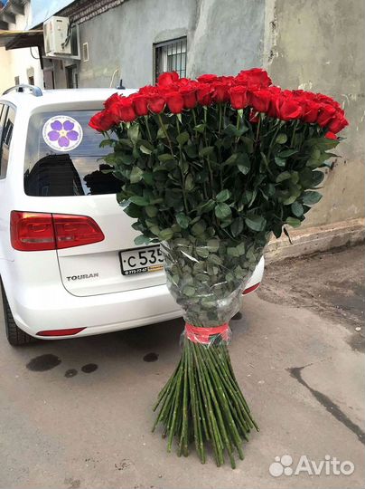 Высокие розы, букеты, цветы Доставка Доставка