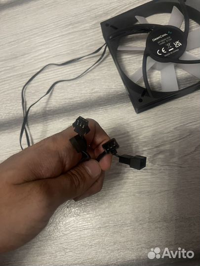 Вентилятор для корпуса Deepcool CF 120 RGB