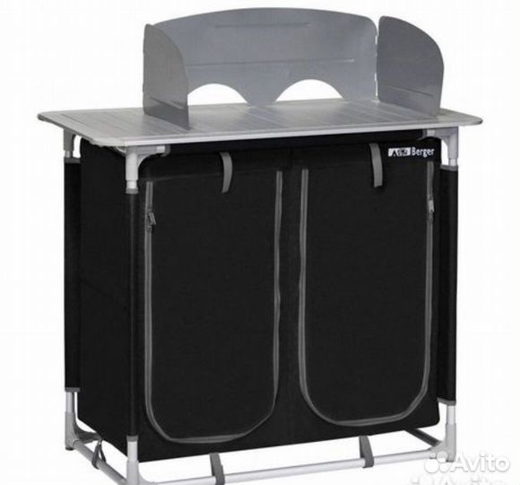 Стол реечный 140х70хh70 + кухня кемпинговая