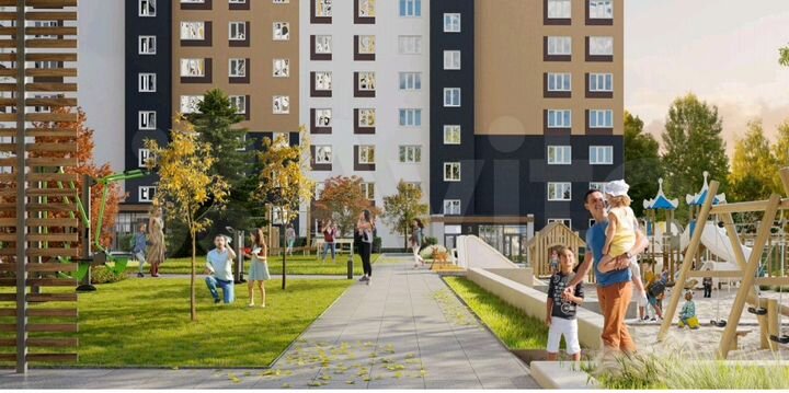 4-к. квартира, 84,6 м², 2/17 эт.