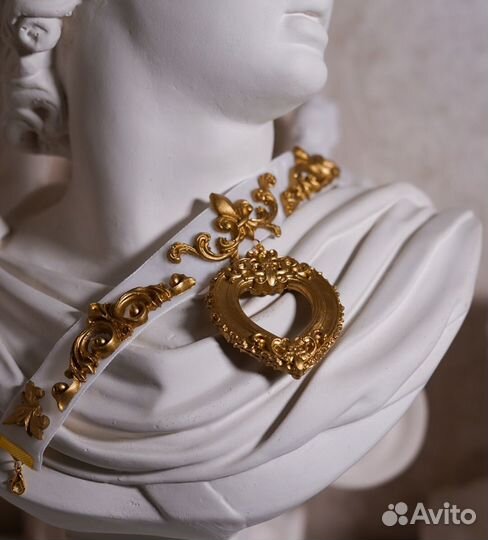 Чокер с сердцем (ручная работа)