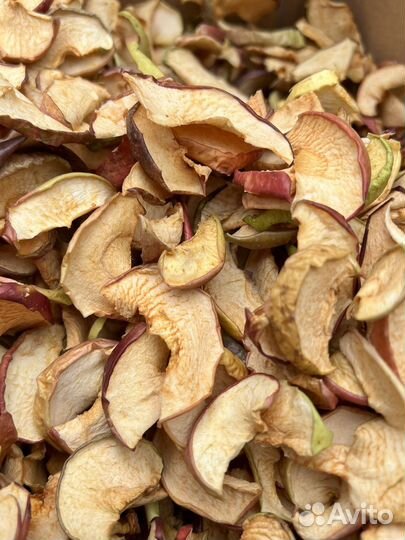 Сушеные яблоки и груши