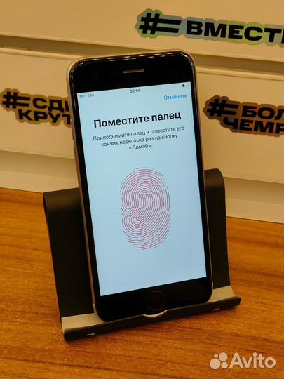 iPhone 6S 32gb с отпечатком. Новый аккумулятор