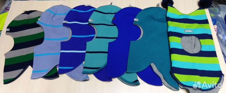 Демисезонная шапка шлем Бизи размер 1