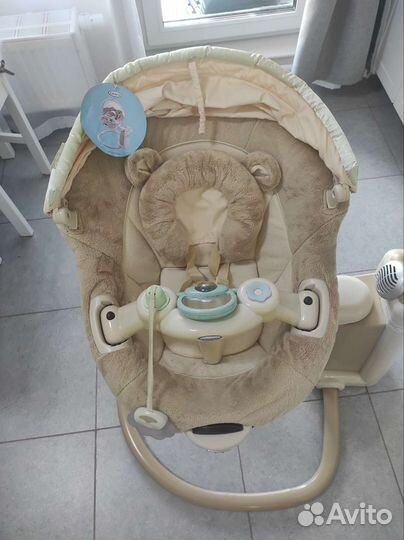 Детские электронные качели graco