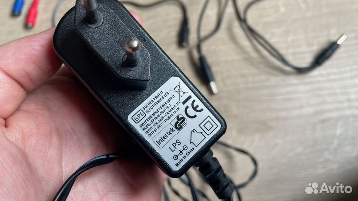 Адаптер для педалей цепочка переходники 1700mA