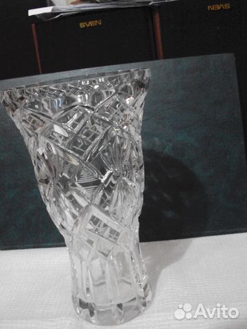 Хрустальная ваза для цветов СССР