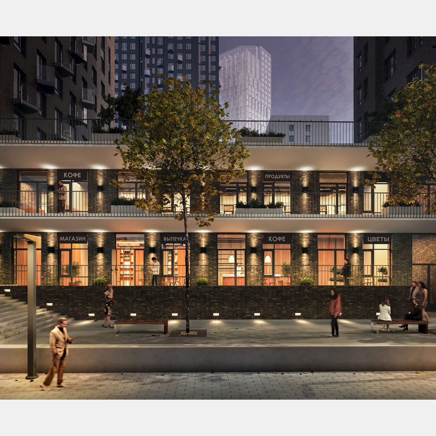 3-к. квартира, 64,2 м², 12/28 эт.