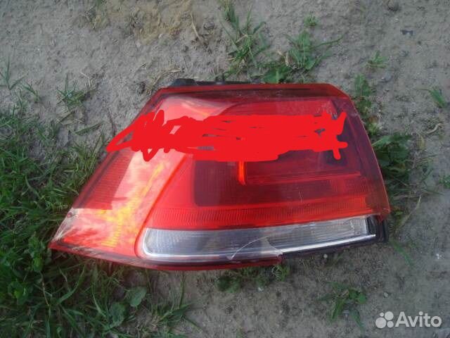 Гольф Накладка Фонаря заднего левого golf 7 12-17
