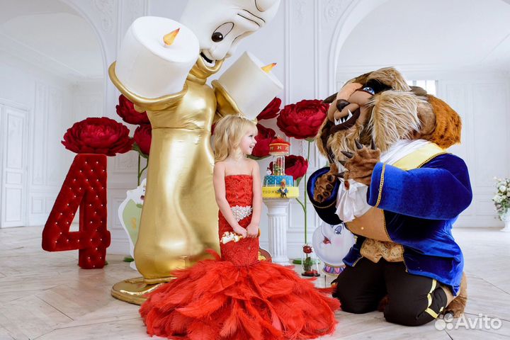 Детское платье жар птицы