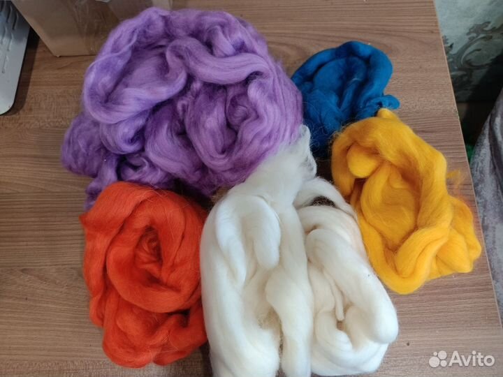 Шерсть для валяния