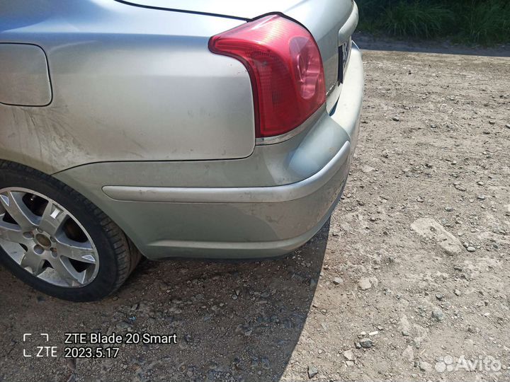 Б/у бампер задний Тойота Авенсис т250