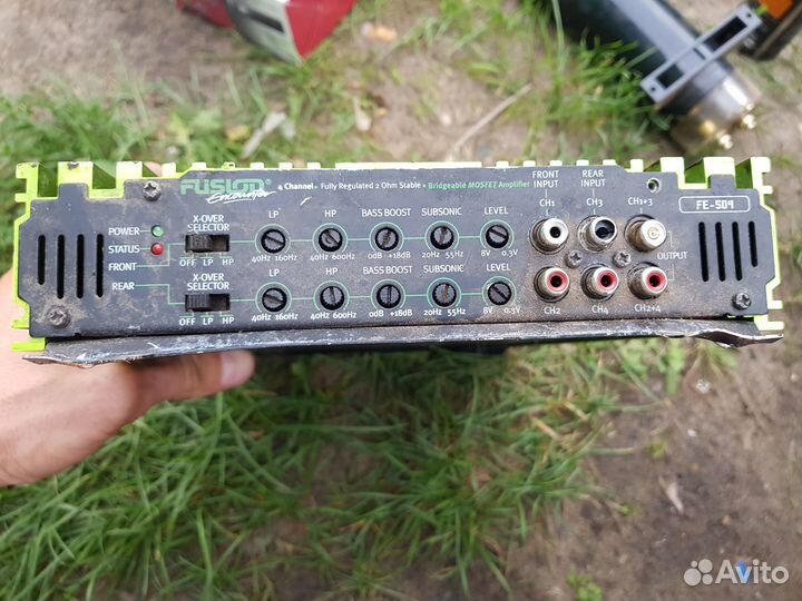 Усилитель Fusion FE-504+ конденсатор
