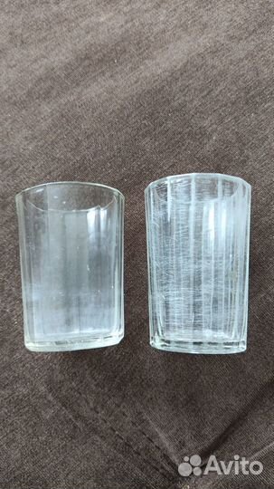 Старинные стопки - 7 шт.(разные), фужер -1 шт.ссср