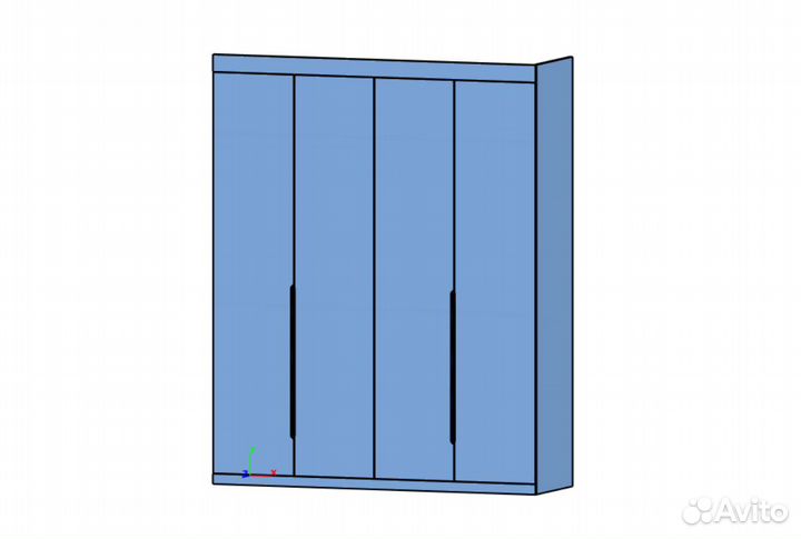 Шкаф распашной на заказ от производителя