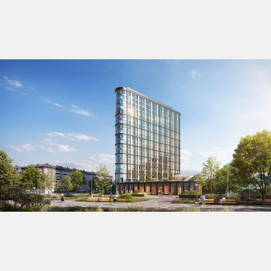 2-к. квартира, 42,2 м², 2/19 эт.