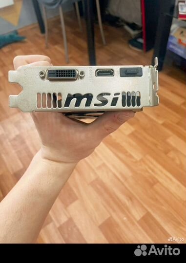 Видеокарта gtx 1050 ti 4gb msi