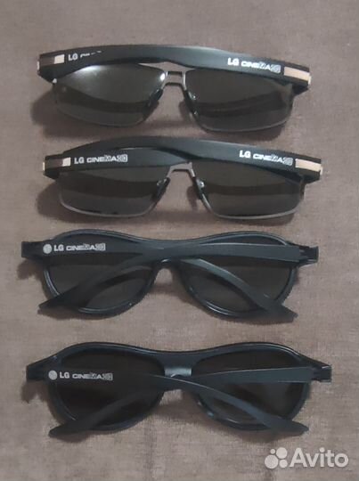 3d очки LG 4 шт
