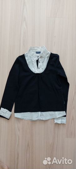 Школьная рубашка с кофтой Gulliver