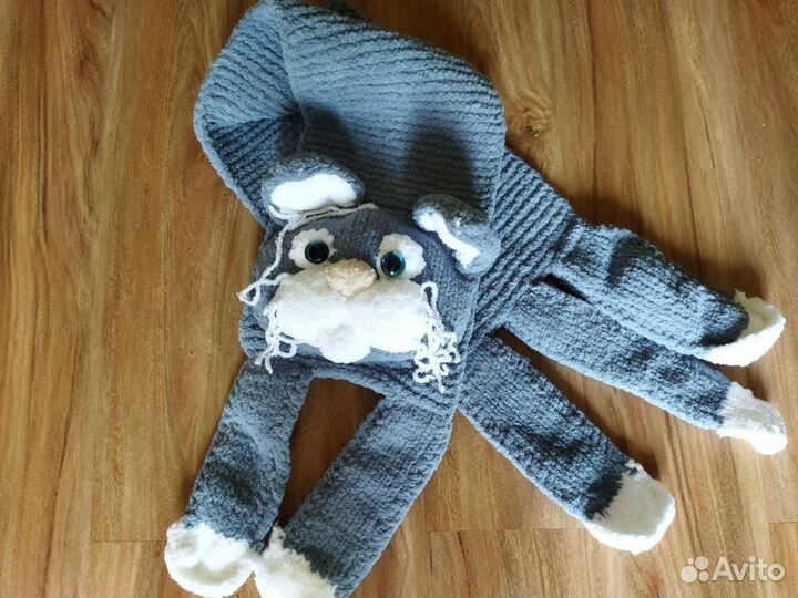 Детский шарф Котик