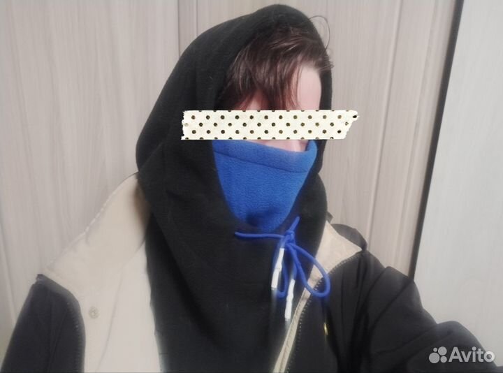 Балаклава флисовая капюшон