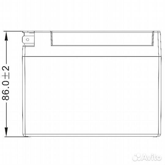 Аккумулятор WBR мт12-2.5 ah для скутеров