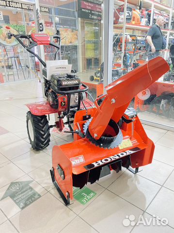 Минитрактор Honda GX270 9HP + Снегоуборщик