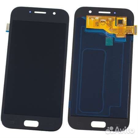 Дисплей для Samsung Galaxy A5 2017 Черный (amoled)