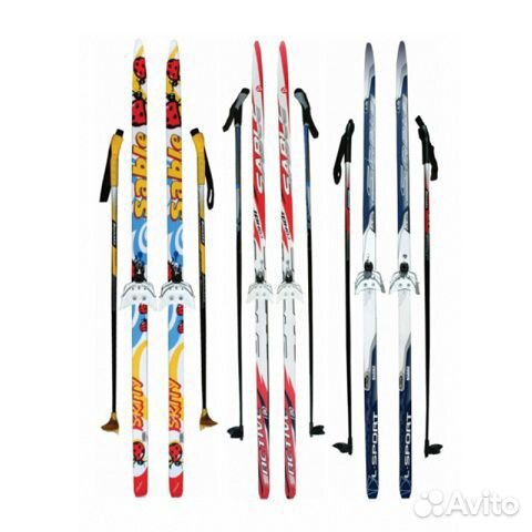 Комплект лыж STC75 мм, 140 см