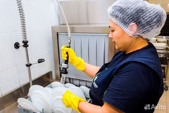 За наш счет жкх, проезд, питание.Клинер без опыта