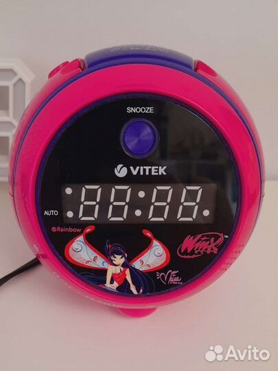 Winx радиочасы с будильником