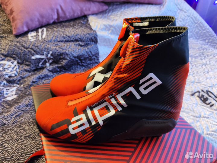 Лыжные ботинки alpina elite 3.0 classic jr «Унисек